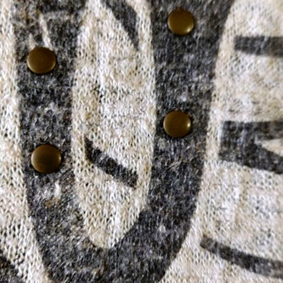 Y2K LOVE Brass Button Tracing Conquer The Beauty Sheer Back Sleeveless Top - Picture 4 of 12